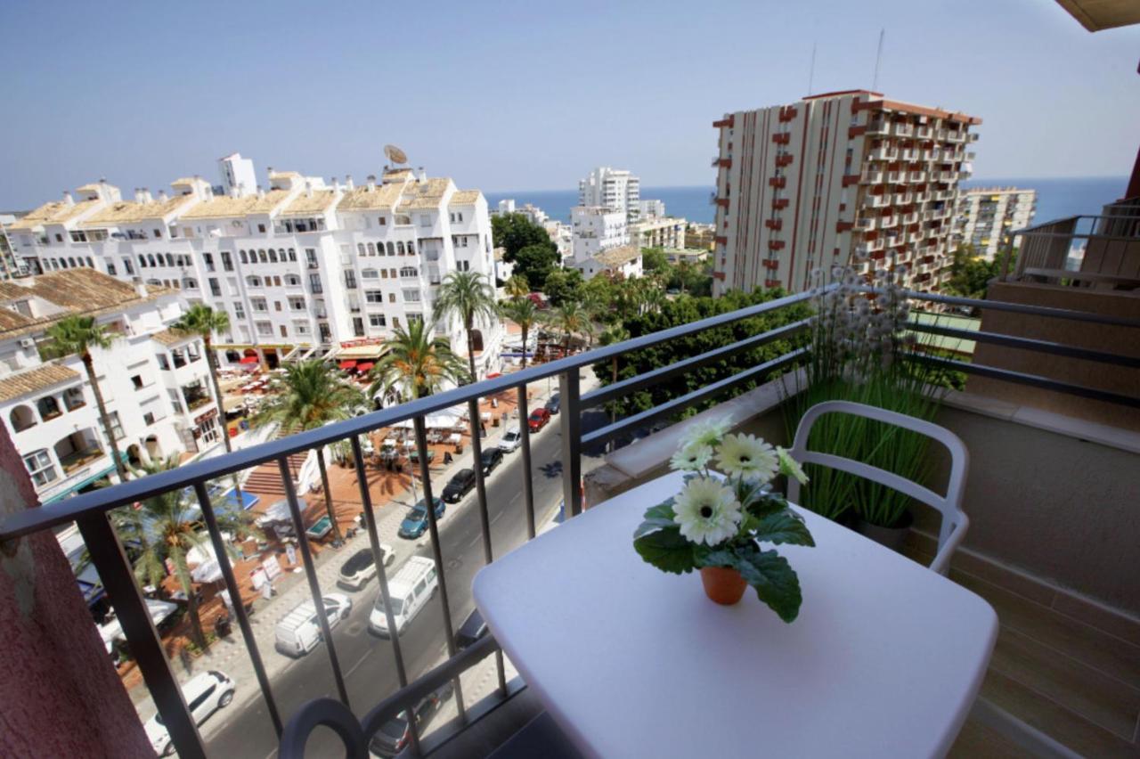 Precioso Apartamento Con Vistas Al Mar Y Piscinas Бенальмадена Экстерьер фото