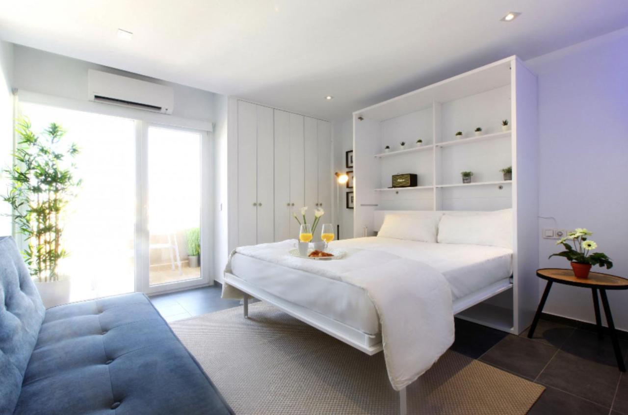 Precioso Apartamento Con Vistas Al Mar Y Piscinas Бенальмадена Экстерьер фото